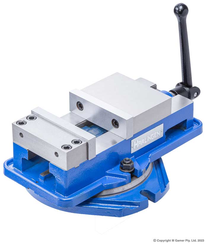 125mm Precision Angle Lock Milling Machine Vise with Swivel Base